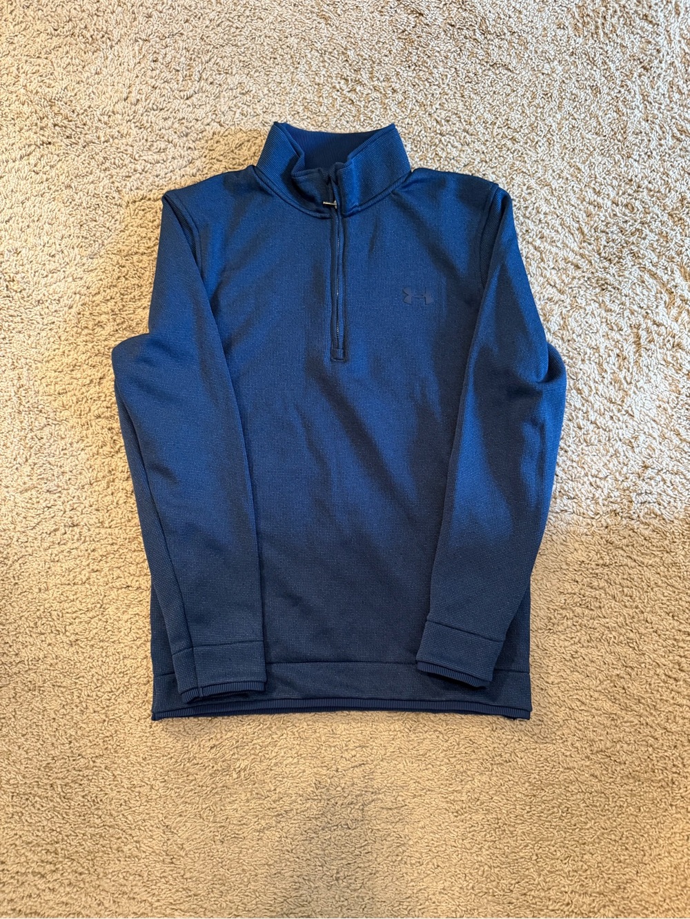 Under Armour Men's Deep Blue Quarter-Zip Pullover
